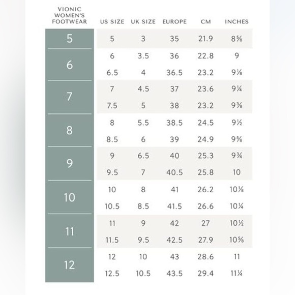 Vionic Womens 23 Walk Comfort Insole Trainers Walking Shoes Sneakers Size 10 - Picture 11 of 11